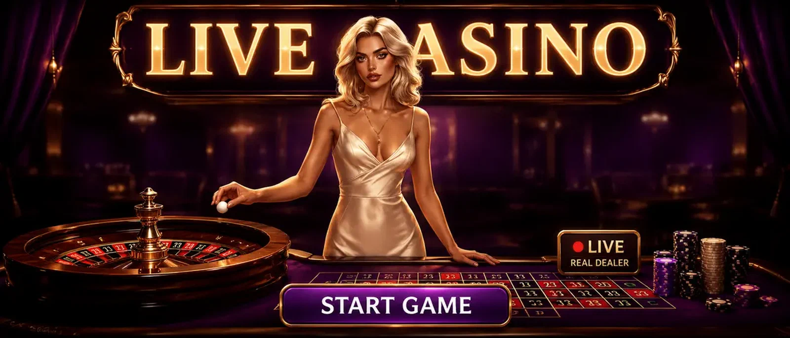 Studios Live Casino Vipzino